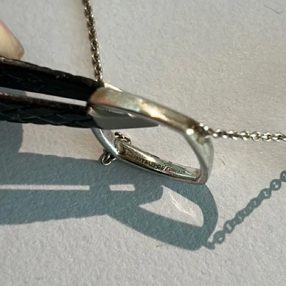 SOLD Tiffany & Co. Frank Gehry Torque Necklace Approx 32” - Picture 5 of 6